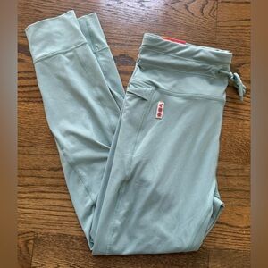 Easton Women's Jen Schro Leggings, blue-green, Large, NWT